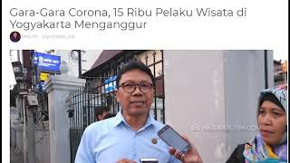 PARIWISATA VS CORONA BARENG SANDI UNO : Mas Menteri Wishnutama kita tunggu terobosan aksinya