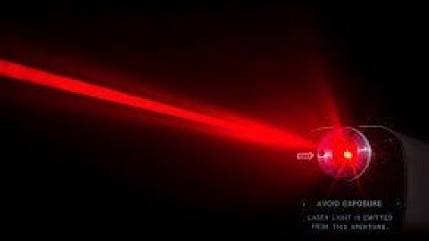DIY homemade laser tripwire alarm