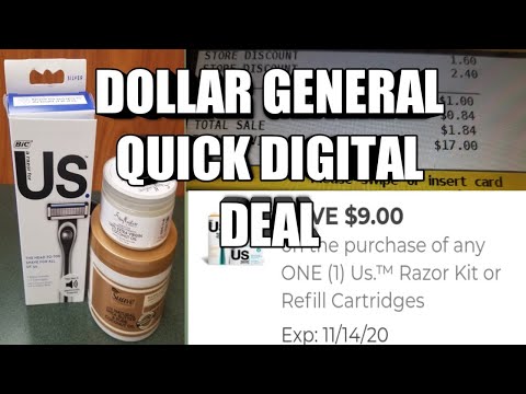 DOLLAR GENERAL QUICK ALL DIGITAL DEAL| NEW DIGITAL COUPONS