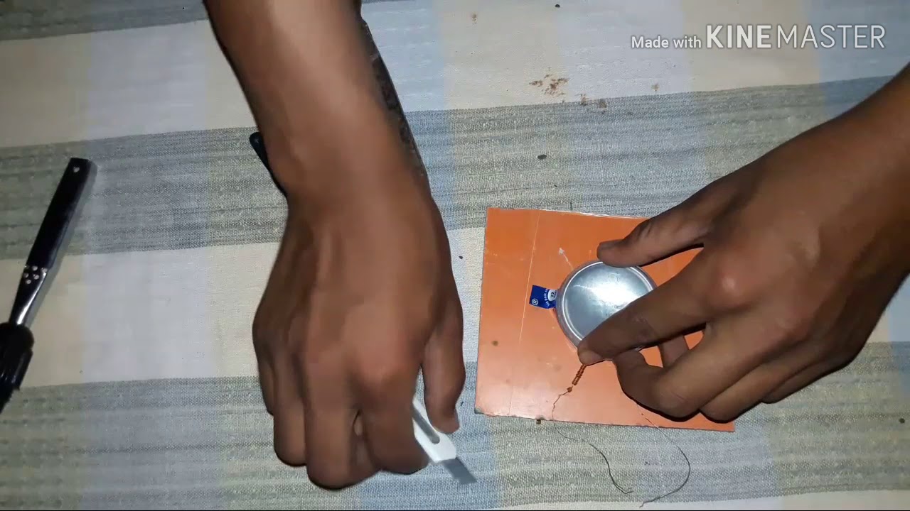 How to make solder pot at home...///creative tech YouTube