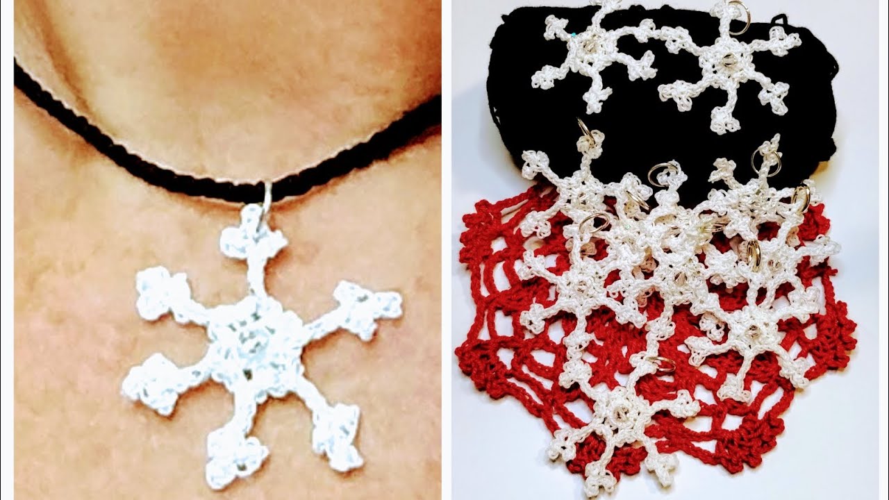 Crochet-Tutorial Fiocco di neve 💖