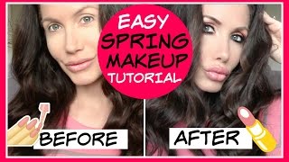 EASY SPRING MAKEUP TUTORIAL