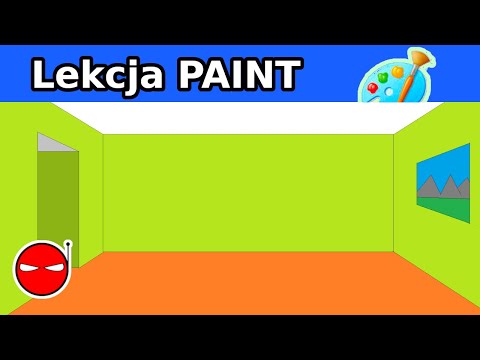 Paint - Mój pokój  Lekcja informatyki dla szkoły Podstawowej | Łukasz Jurek UCZY Jak rysować w PAINT