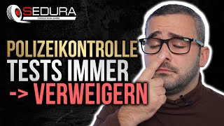 ⚠️ Allgemeine Verkehrskontrolle: welche Tests sind überhaupt erlaubt? | MPU-Experte klärt auf | 2023