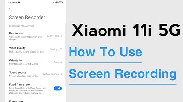 Xiaomi 11i 5G How To Use Screen Recording | Xiaomi 11i Screen Recording Kaise Kare