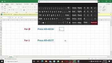 Shortcut Key for Diameter and Plus-Minus Symbol in MS Excel | How to Type Dia. and Plus-Minus Symbol