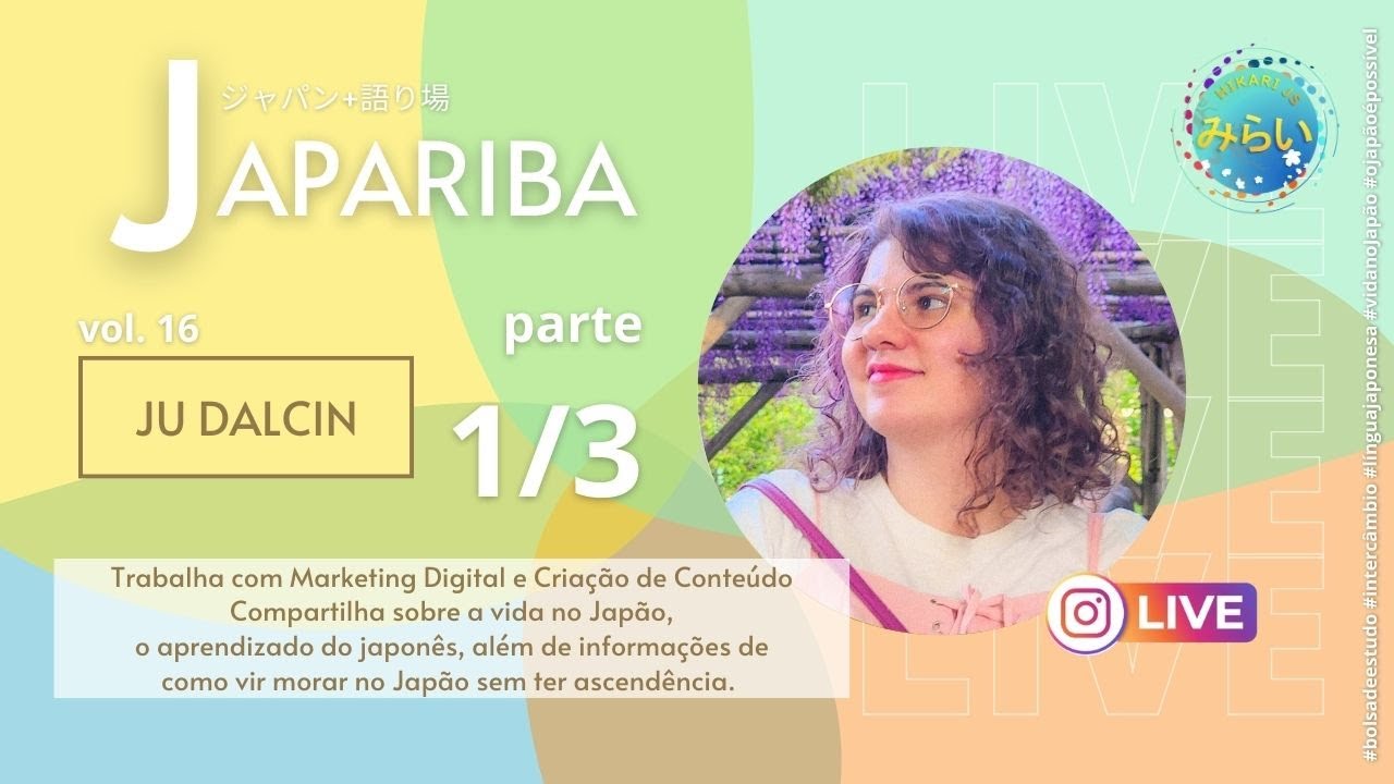 Como morar e trabalhar no Japão sem ter ascendência JAPARIBA vol.16 Ju Dalcin 1/3