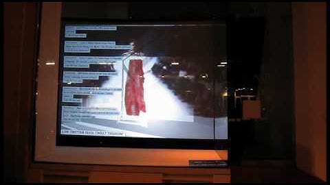 Interactive Display w/ Twitter Feed