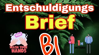 Top Vier Entschuldigungs Briefe B1