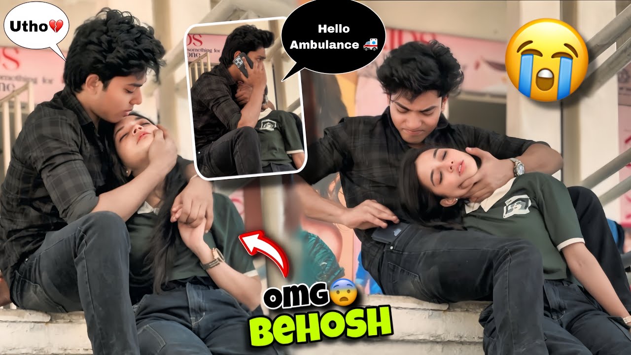 Mai BEHOSH Hogyi🥺| Ye Rone lage😭Prank Gone Serious 🚑🚨 @kashish_entertainment 