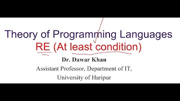 Video 10 RE L4 At least conditions 1