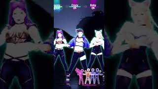 KDA are featured in the latest Just Dance! #LoL #Shorts