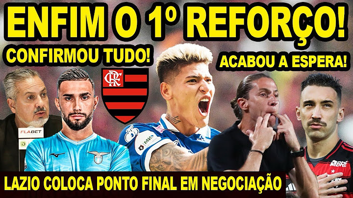 ACABOU A ESPERA! 1º REFORÇO COMPRADO PELO FLAMENGO! PONTO FINAL EM CONTRATAÇÃO DE TATY CASTELLANOS!