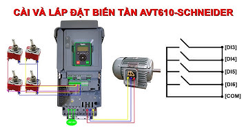 HƯỚNG DẪN LẮP ĐẶT VÀ THIẾT LẬP ĐA CẤP TỐC ĐỘ CHO BIẾN TẦN ATV610 SCHNEIDER - CODIENHAIAU.COM ✅