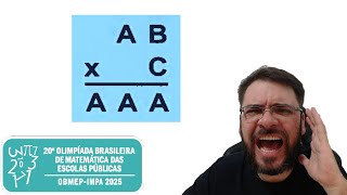 OBMEP/2025 In the figure's set-up, the letters A, B and C represent digits other than zero. OBMEP/2025 In the figure's set-up, the letters A, B and C represent digits other than zero.