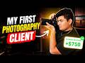 How I Landed My First Photography Client And Got Paid