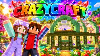 Our Minecraft Base Is Finally Coming Together! | Crazy Craft