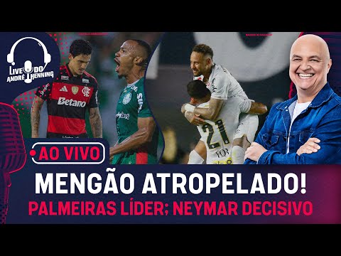 FLAMENGO ATROPELADO PELO BRAGANTINO; NEYMAR DECISIVO, MAS SUSPENSO; PALMEIRAS LÍDER ISOLADO E MAIS!