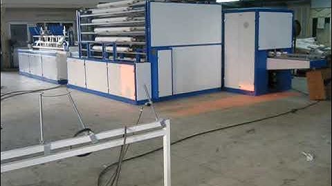 Fully automatic point to point embossing toilet paper making machine