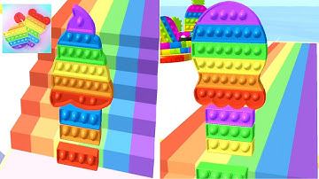 FIDGET RUSH 🌈 🦄 Gameplay All Levels Walkthrough iOS, Android New Game Update Max Level 1-2