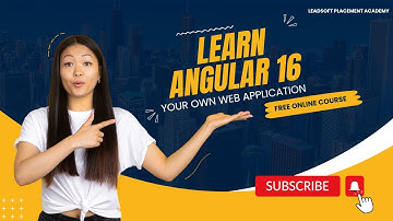 Angular 16 | Full Angular Course Content | LeadSoft Placement Academy | #angular16 #leadsoft