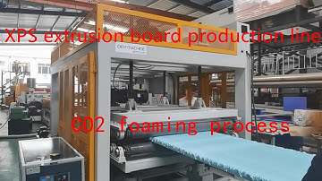 XPS CO2 foam extrusion board production line