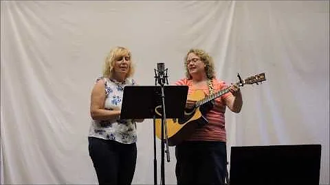 Canaanland Opry July 2017 Angela Frary and Amy Sayre