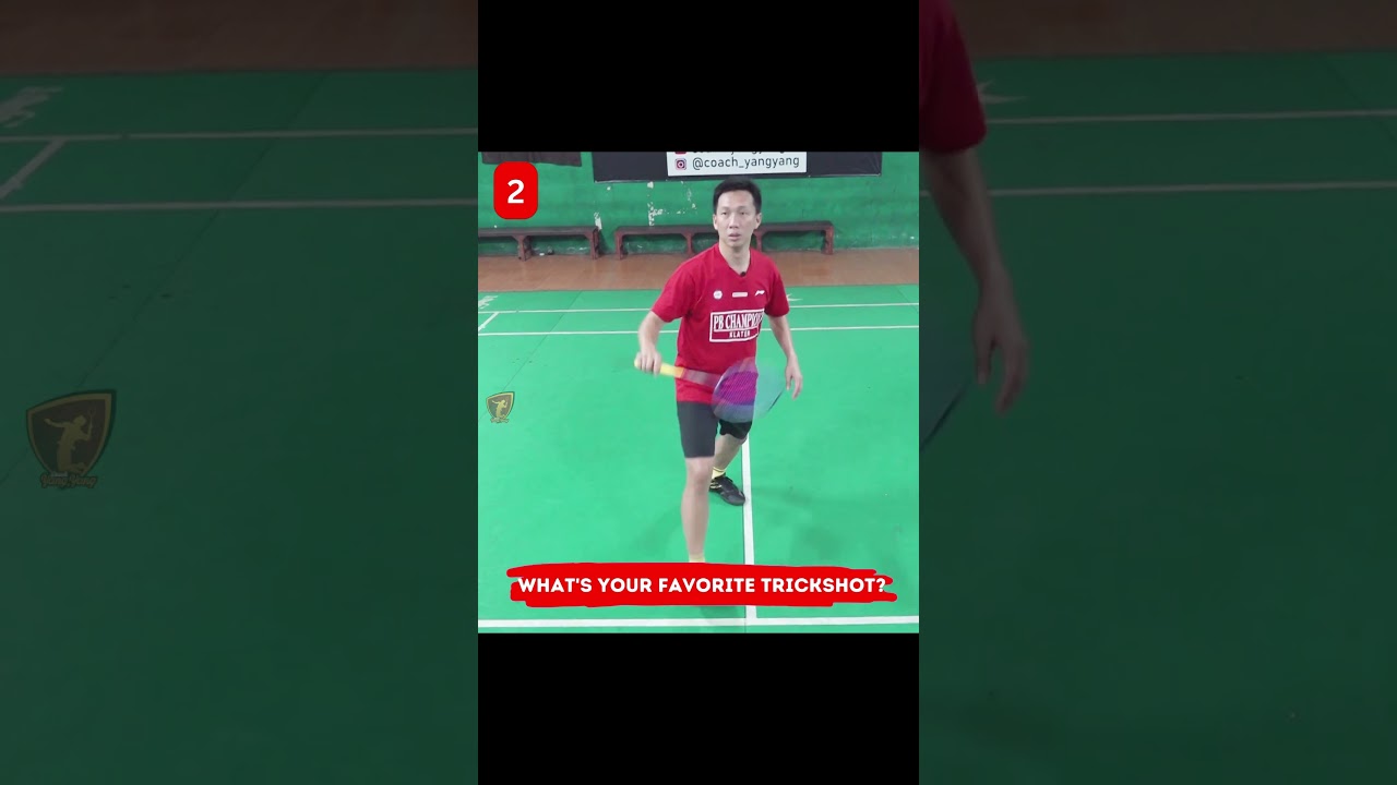 TRICK SHOT DECEPTION NETTING COACH YANGYANG
