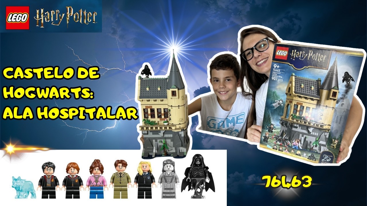 LEGO Harry Potter 76463 Castelo Hogwarts Ala Hospitalar 🎬 00026