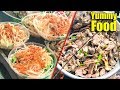 Popular Street Food, Asian Street Food, Fast Food Street in Asia #284