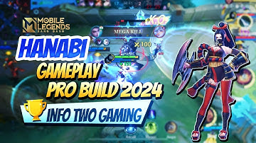 HANABI Gameplay Pro Build For MLBB #hanabi #mlbb #i2gaming