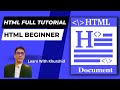 HTML tutorial for beginners | HTML Basic full tutorial