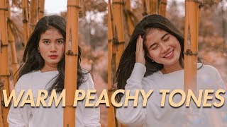 How to Edit Peachy Tones | Lightroom Mobile