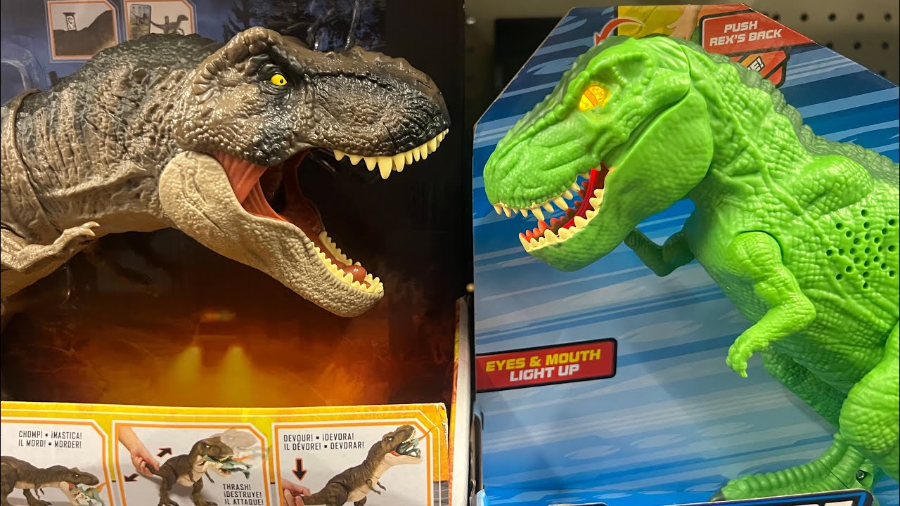 Jurassic World Dominion Toy Hunt NEW MINI MIGHTY MEGASAUR & ROARING