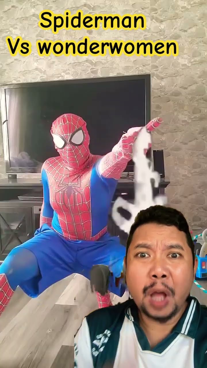 SPIDERMAN JANGAN BANDEL!!!!? #spiderman #cosplay #halloween #marvel #cosplayer #viralvideo