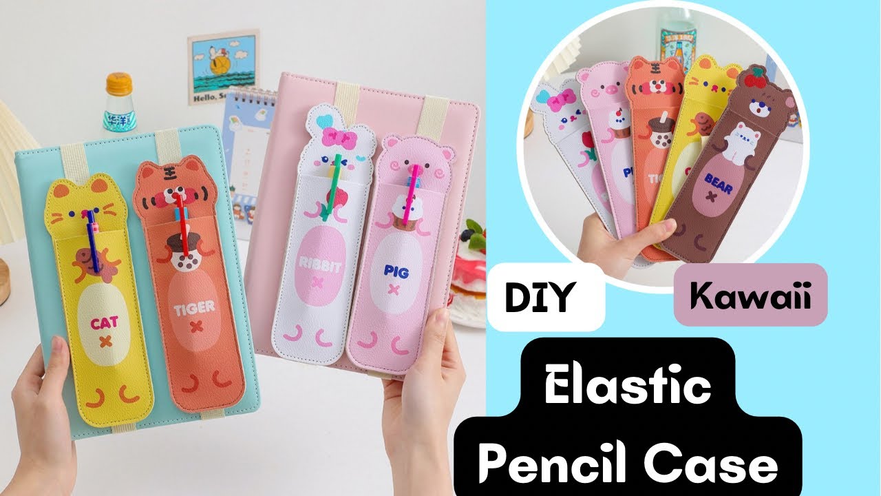 DIY Kawaii Pencil Case / DIY Homemade Cute Pencil Case / Homemade