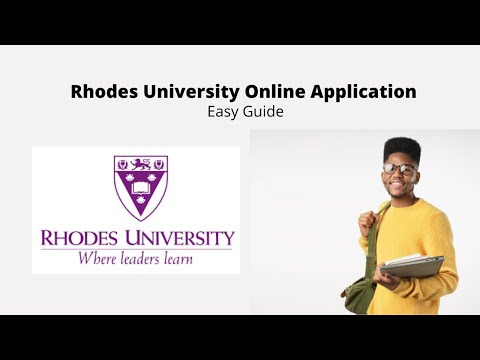 Rhodes University Online Application - Easy Guide