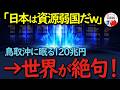 【海外の反応】「資源弱国は人質だw」と嘲笑された日本。→しかし鳥取沖で起きた 120兆円の奇跡 に世界が絶句!「エネルギー大国が誕生した…」