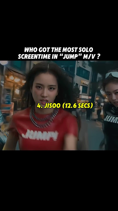 As always JISOO has the least solo screentime 😔 but it’s okay at least we got a comeback #JISOO