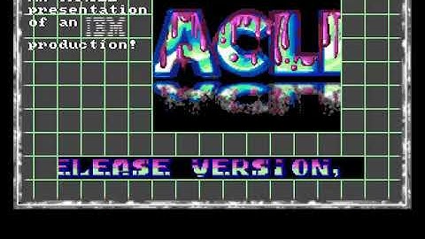 Oracle   Pipe Mania mp4 HYPERSPIN AMIGA INTRO CRACKTRO DEMO COMMODORE NOT MINE VIDEOS