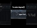 How to type degree symbol [°] in Autocad #shorts #made easy #autocad