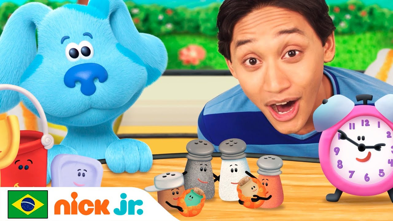 As Pistas de Blue e Você Conheça os bebês do sr. Sal e da sra. Pimenta! Nick Jr. em As Pistas de Blue e Você Conheça os bebês do sr. Sal e da sra. Pimenta! Nick Jr. em