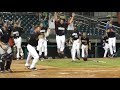 The Chattanooga Lookouts walk it off and the highest hat throw you will ever see, a breakdown