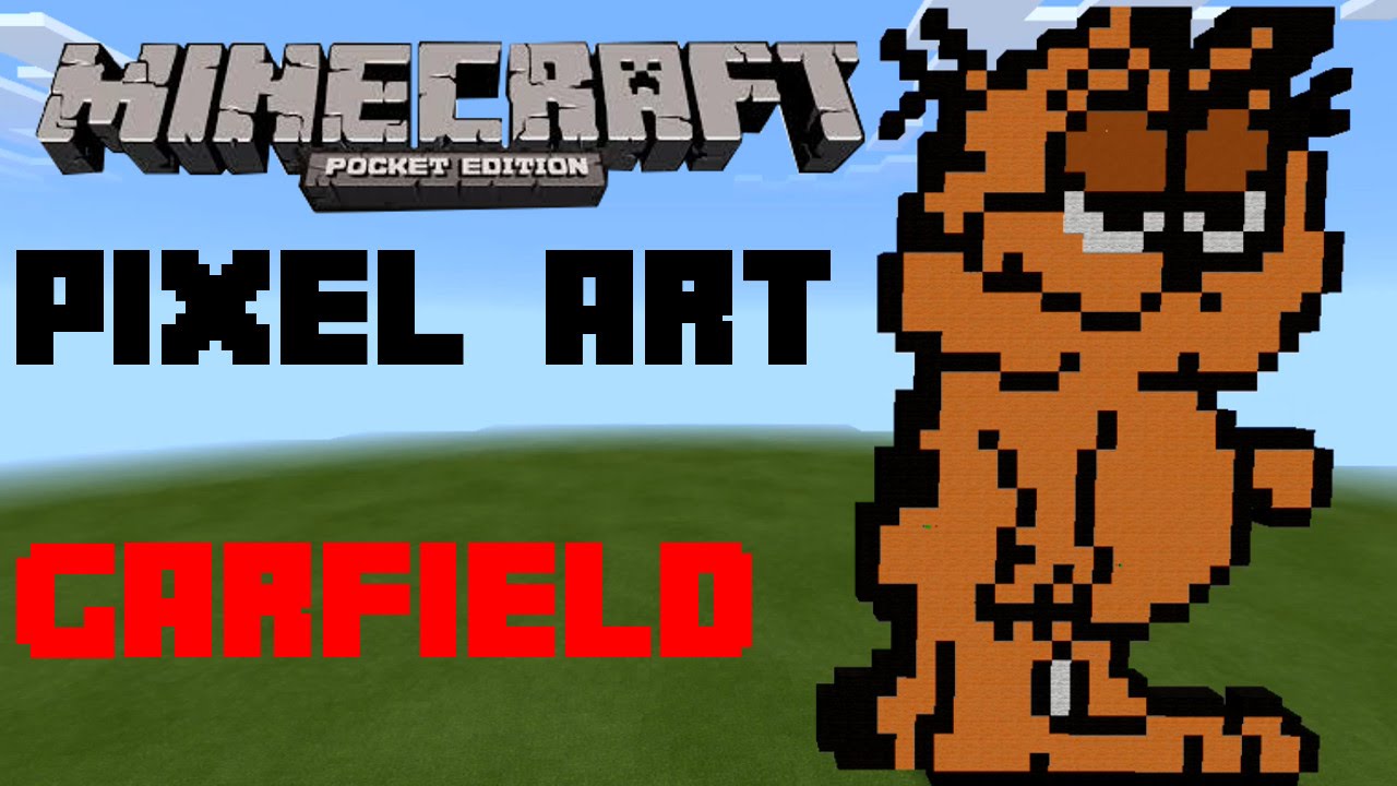 Minecraft Pixel Art SpeedBuild