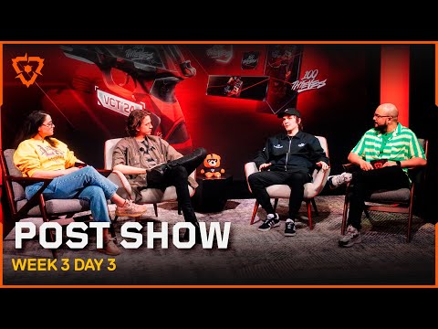 VCT Americas Stage 1 - W3D3 Post Show ft. 100T Zikz
