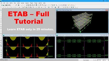 Etabs Full Tutorial by Modelling G+2 Building| How to use Etabs?| Concrete Structure Design in Etab