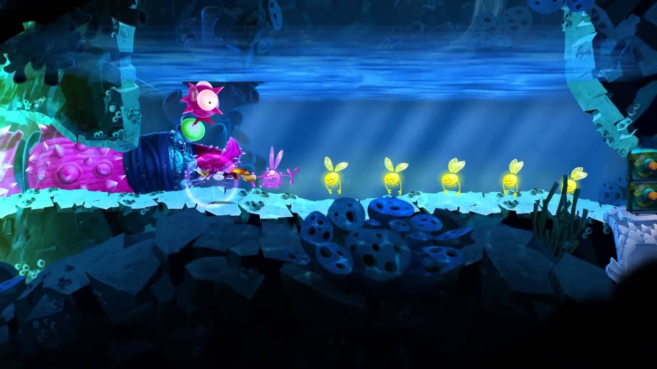 Rayman Legends, 'Gloo Gloo' Musical Map Walkthrough