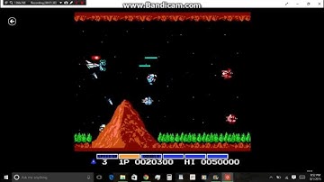 Using the Konami Code for Gradius 1 (NES)