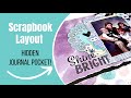 Scrapbook Layout / Hidden Journaling Pocket