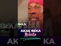 Akae Beka "Vaughn Benjamin" of Midnite Says He Will Go Anywhere The People Call Him - Reggae #shorts